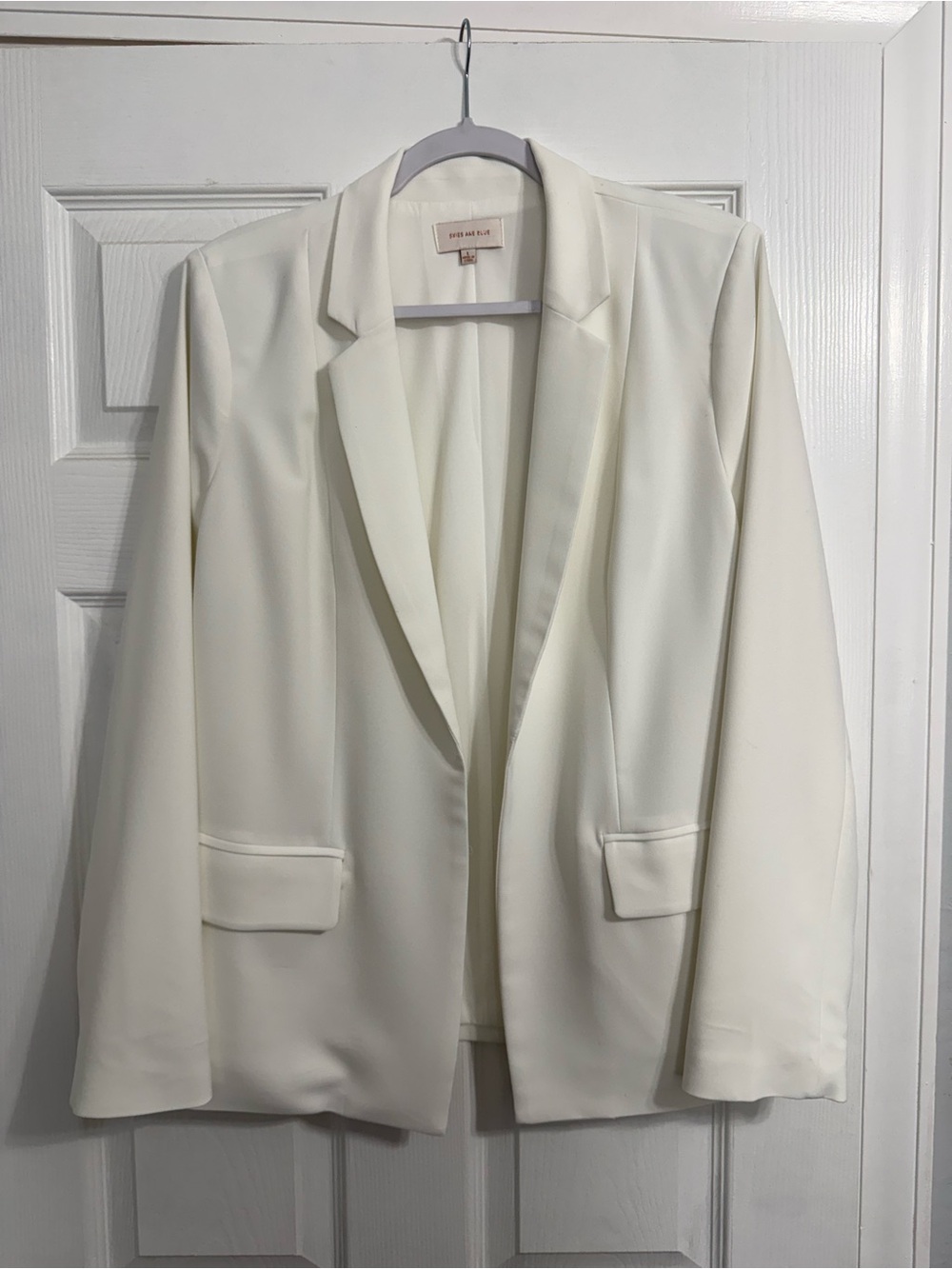 Skies Are Blue Ivory Blazer